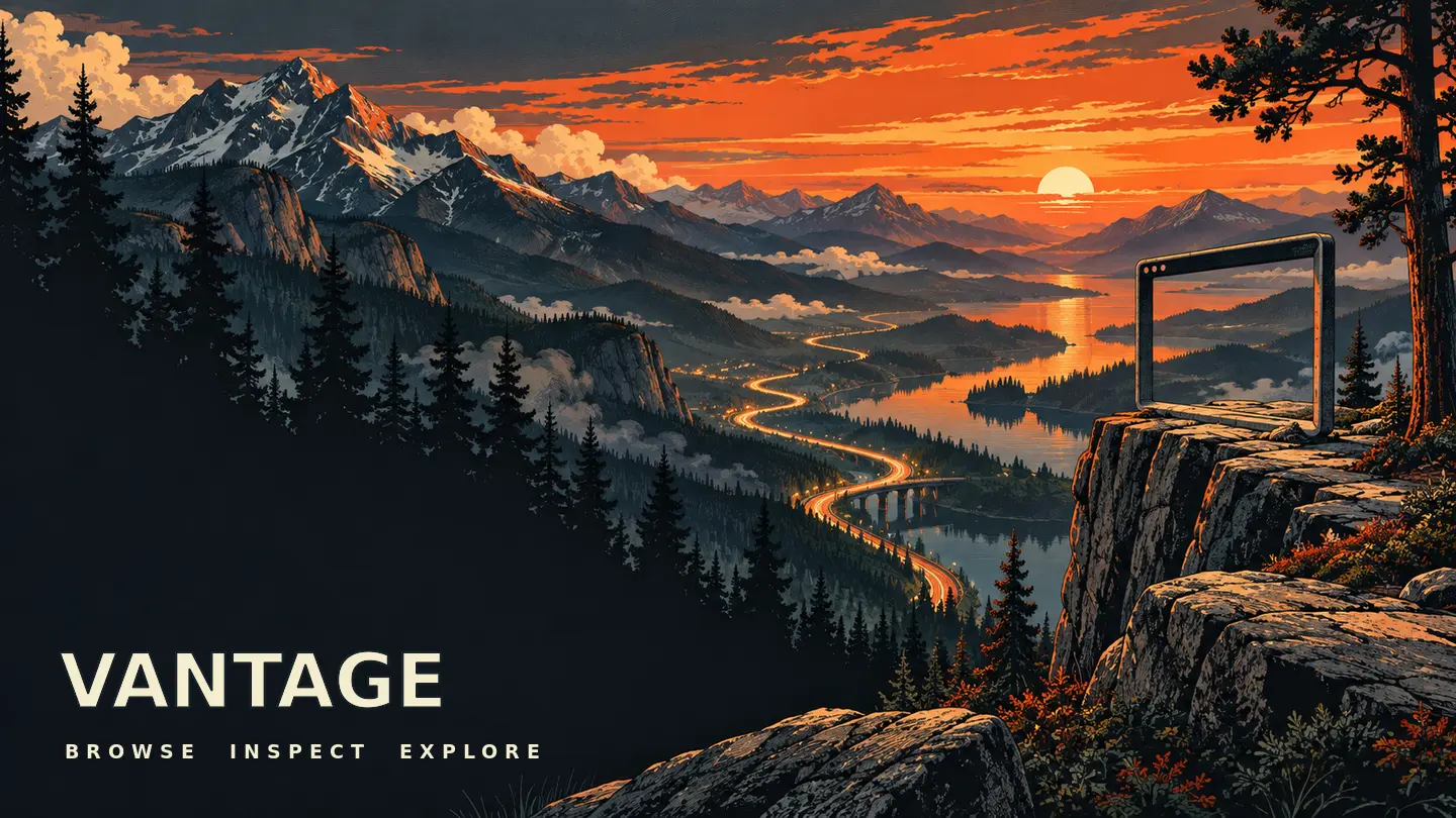 Vantage Browser banner